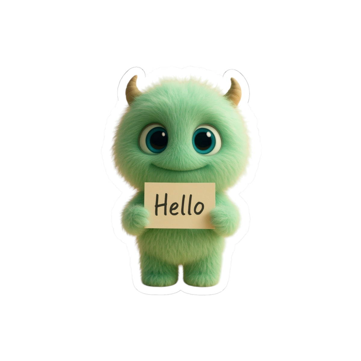 “Hello” Mint Green