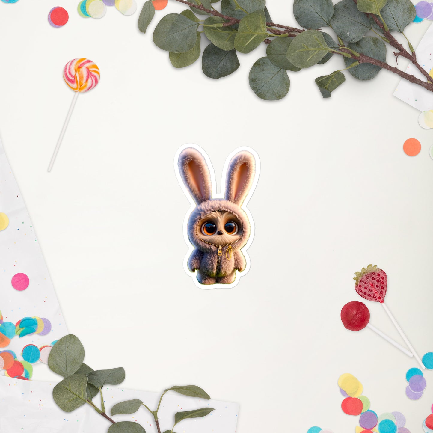 Bunny Monster Sticker