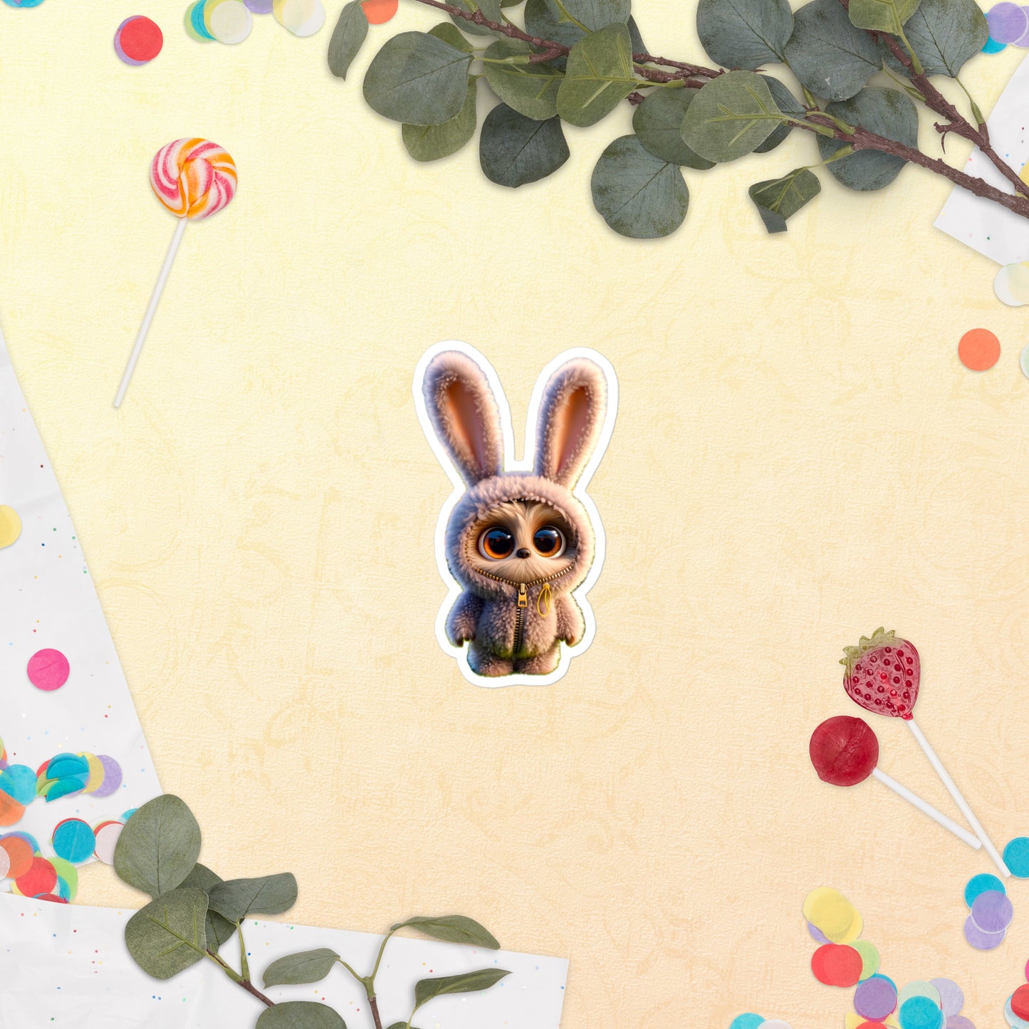 Bunny Monster Sticker
