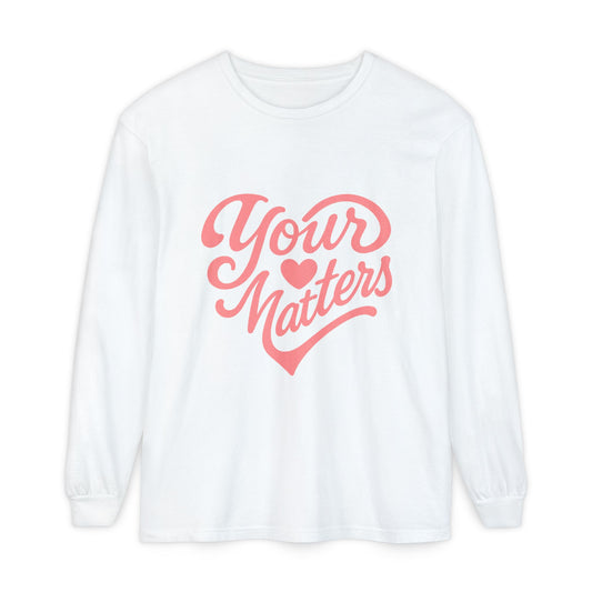 Your Heart Matters Long Sleeve Tee