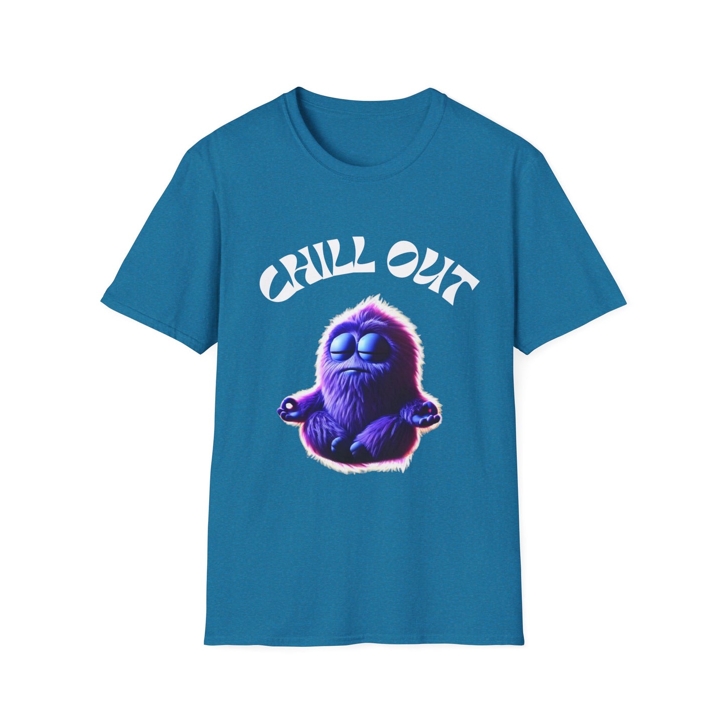 Chill Out Unisex Softstyle T-Shirt - Relaxed Vibe for Casual Days