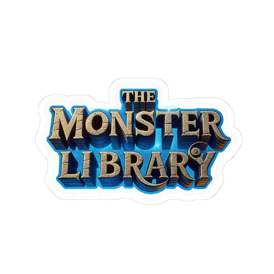 The Monster Library Sticker