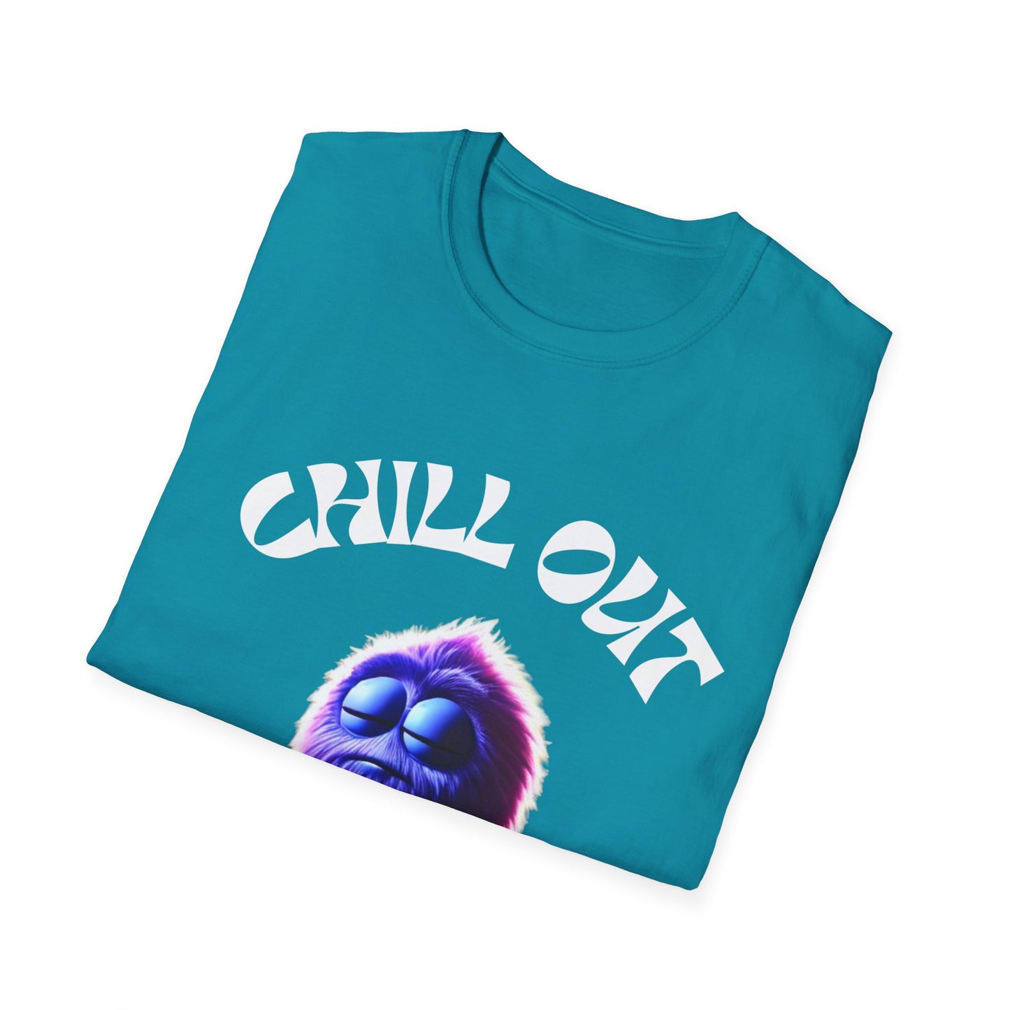 Chill Out Unisex Softstyle T-Shirt - Relaxed Vibe for Casual Days