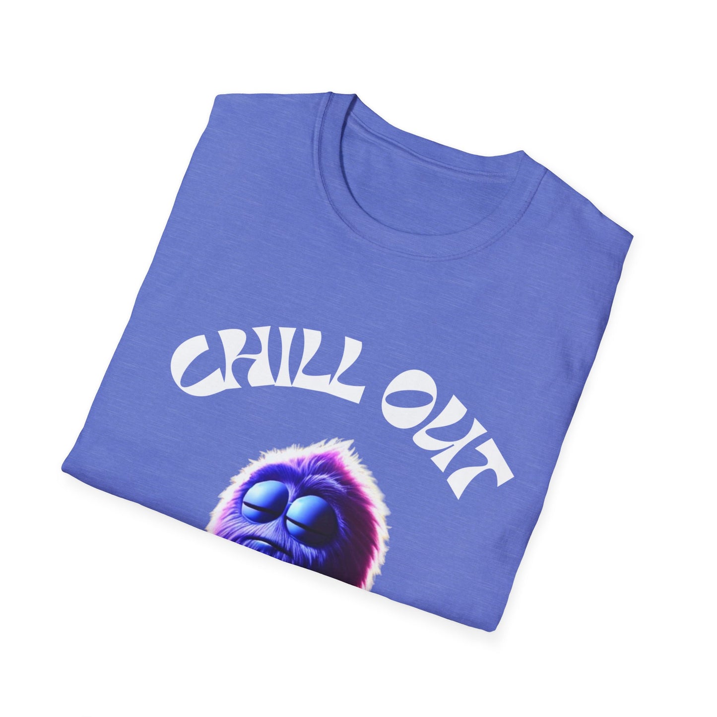 Chill Out Unisex Softstyle T-Shirt - Relaxed Vibe for Casual Days