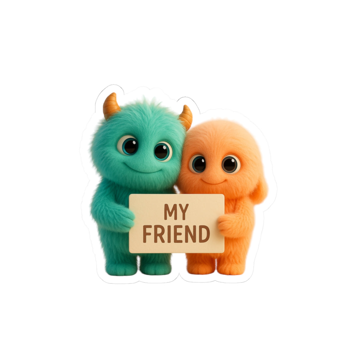 My Friend Monster Sticker