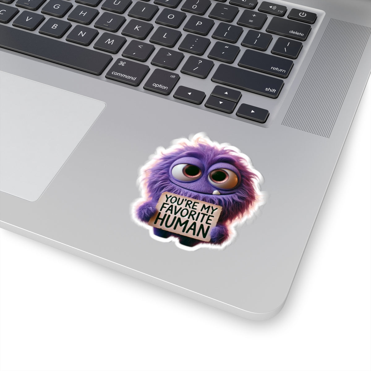 Purple Monster Sticker