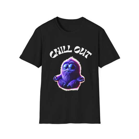 Chill Out Unisex Softstyle T-Shirt - Relaxed Vibe for Casual Days