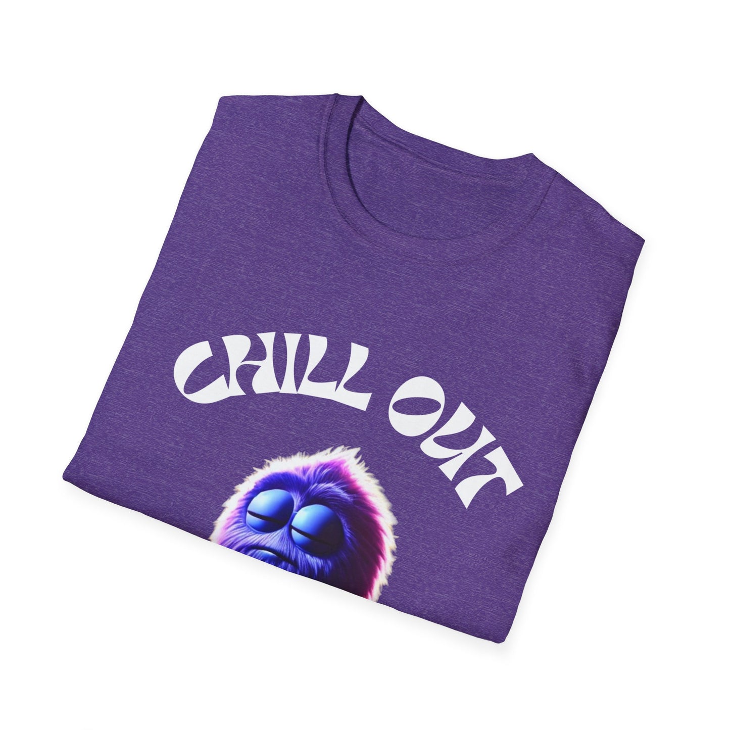 Chill Out Unisex Softstyle T-Shirt - Relaxed Vibe for Casual Days