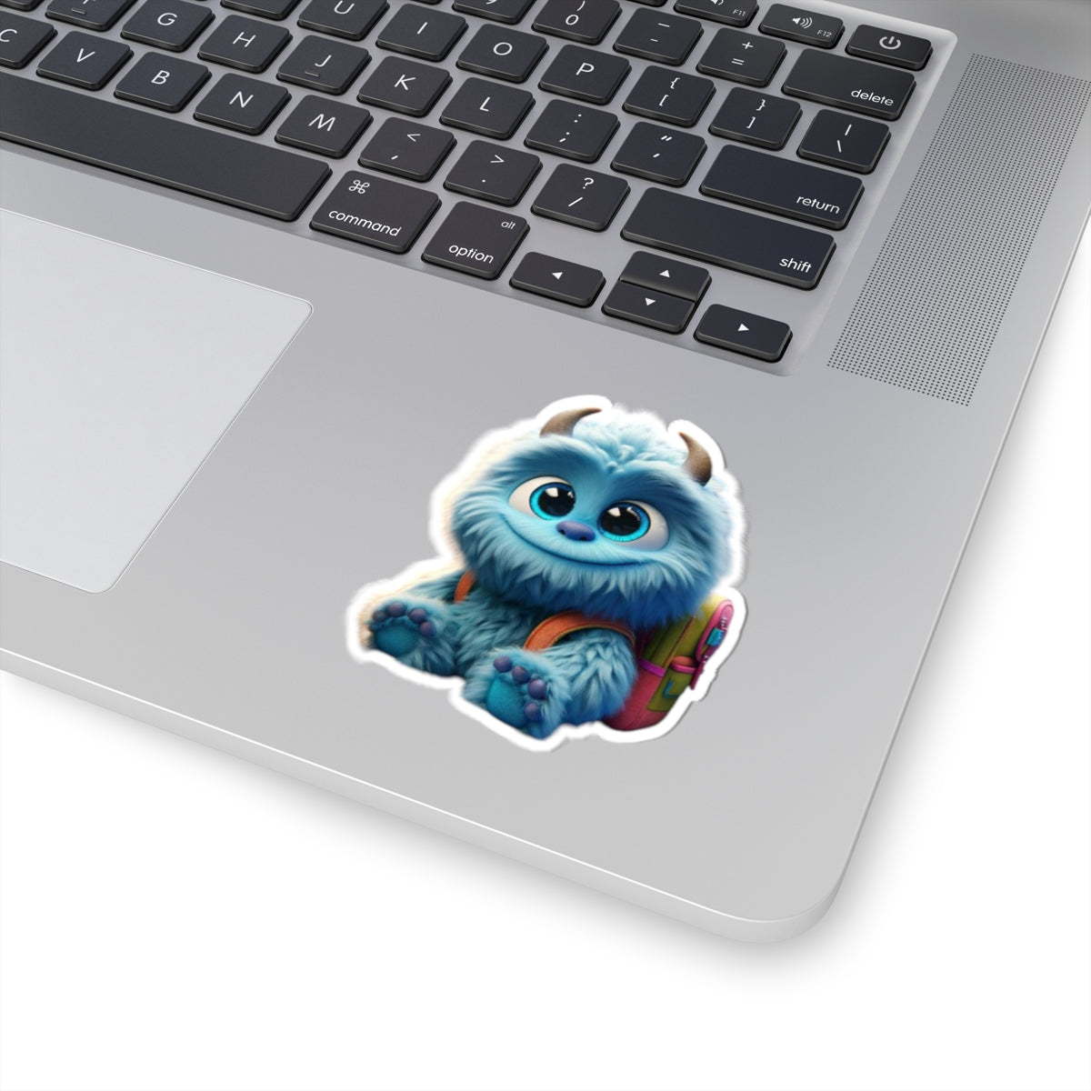 Blue Monster with Backpack