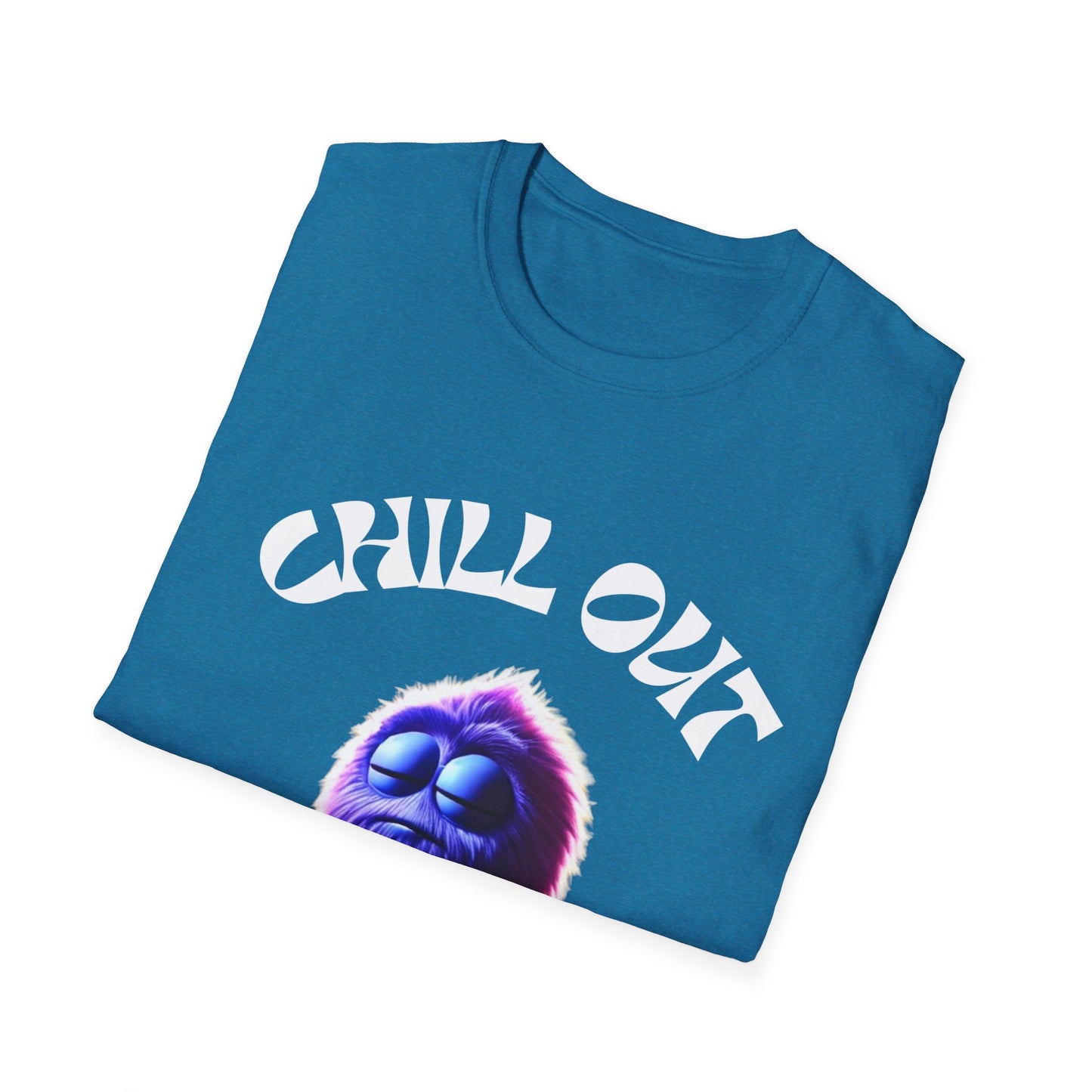 Chill Out Unisex Softstyle T-Shirt - Relaxed Vibe for Casual Days