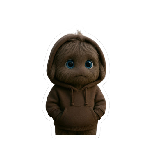 Grey Hoodie Monster