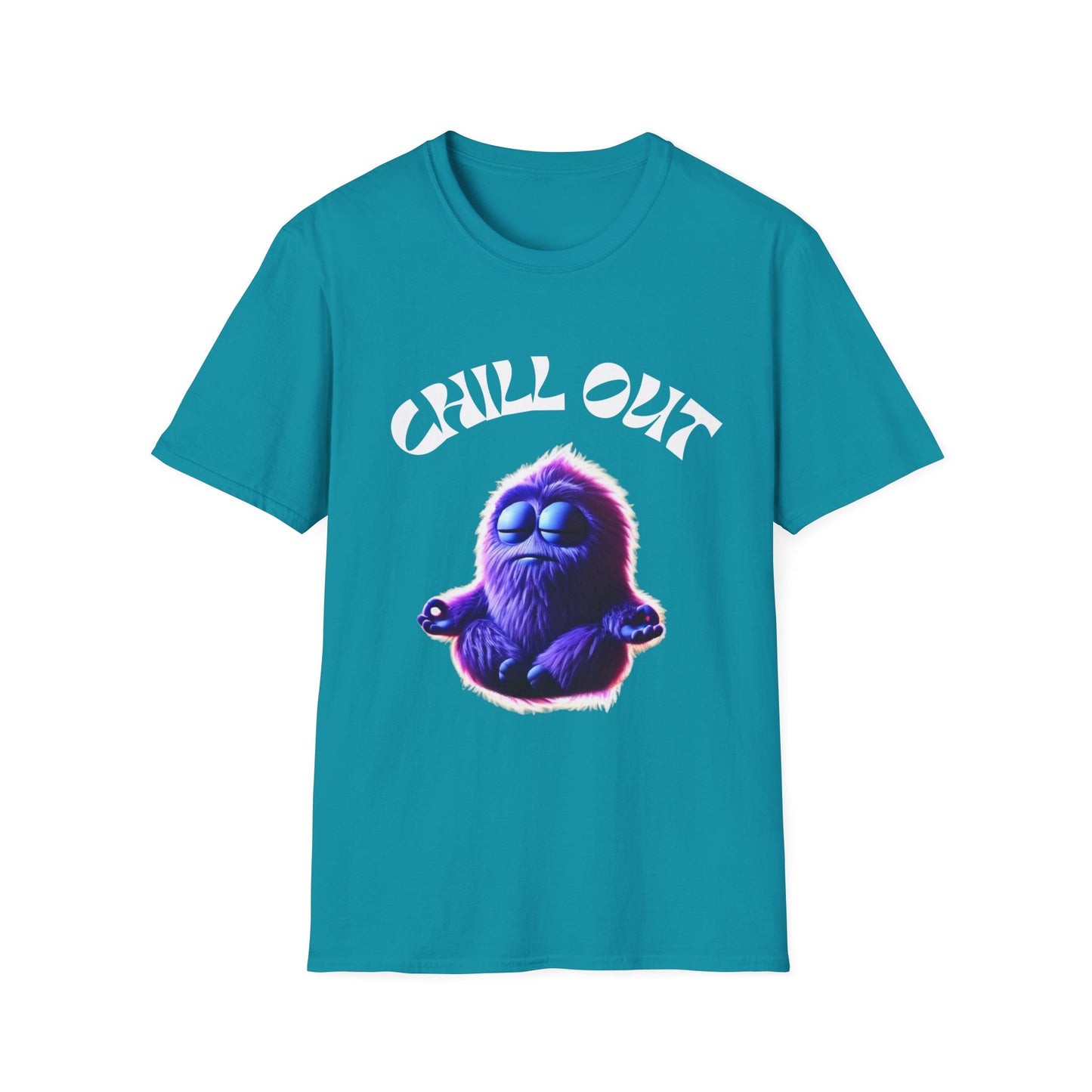 Chill Out Unisex Softstyle T-Shirt - Relaxed Vibe for Casual Days