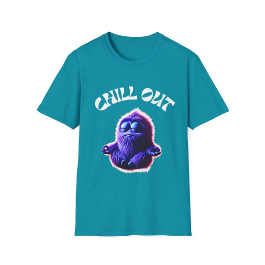Chill Out Unisex Softstyle T-Shirt - Relaxed Vibe for Casual Days