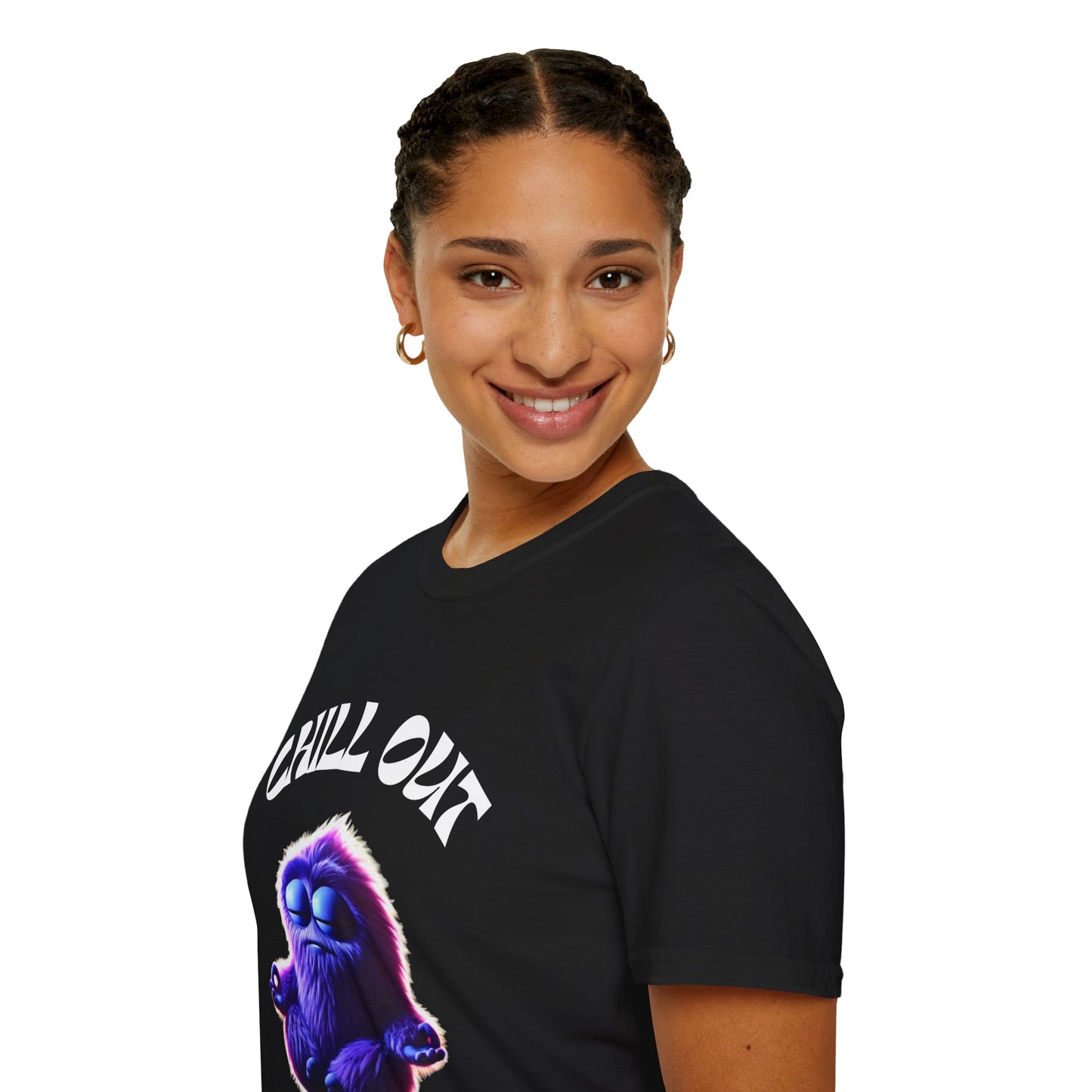 Chill Out Unisex Softstyle T-Shirt - Relaxed Vibe for Casual Days