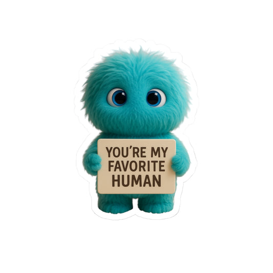 Favorite Human Blue Monster